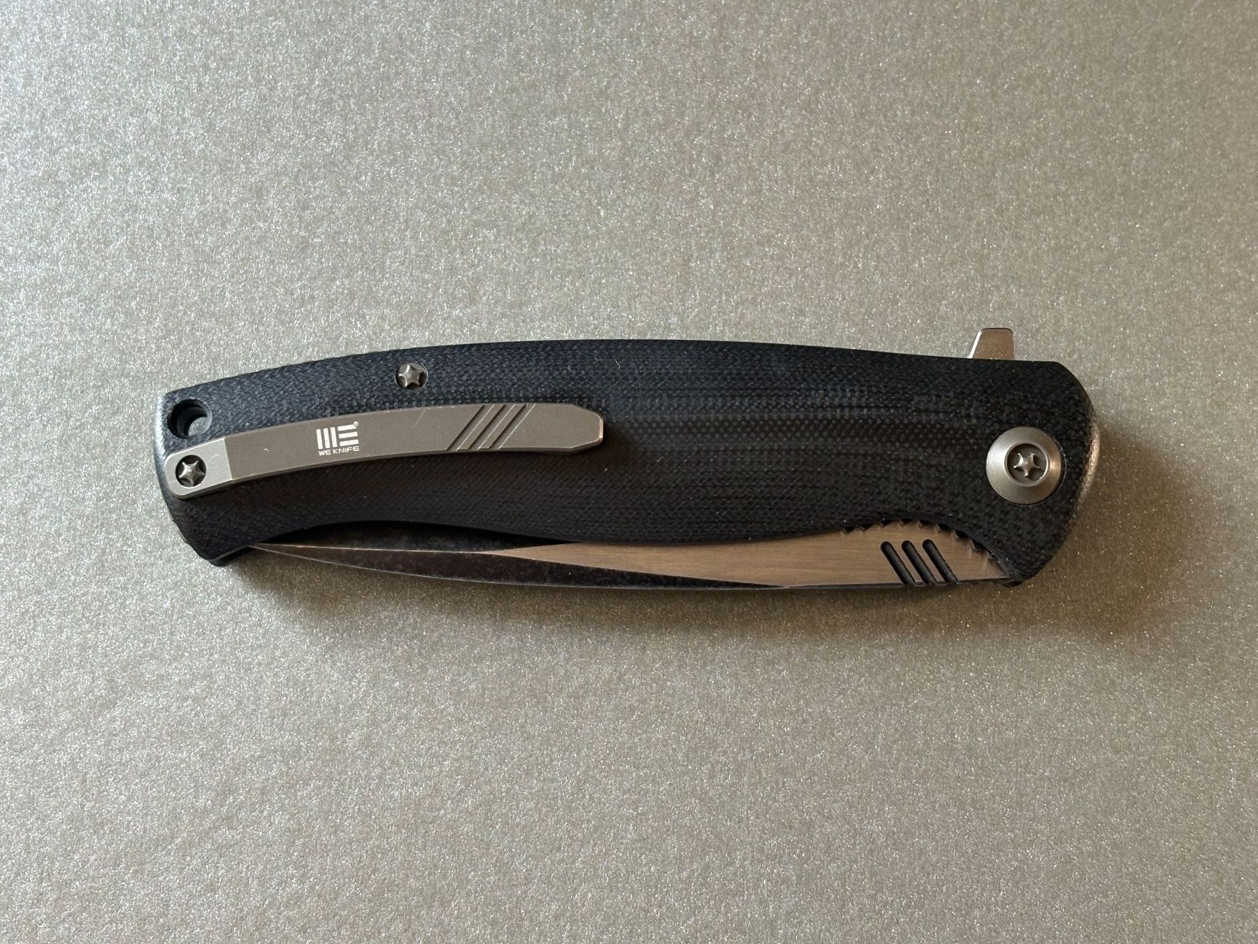 Coltelli tascabile: WE Knife 703F - D2 / G10 - Black Stonewash – Usato da Männedorf venduto da Rarin67 6