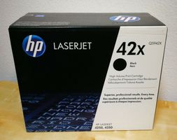 Original HP LaserJet 4240/4250/4350 Toner, Q5942X, 42X