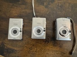 Canon ixus 40/60/750 digitalkameras 