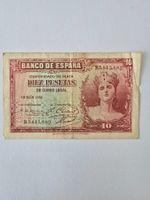 10 Peseten Spanien 1935