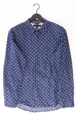 Tommy Hilfiger Langarmhemd Gr. XL blau