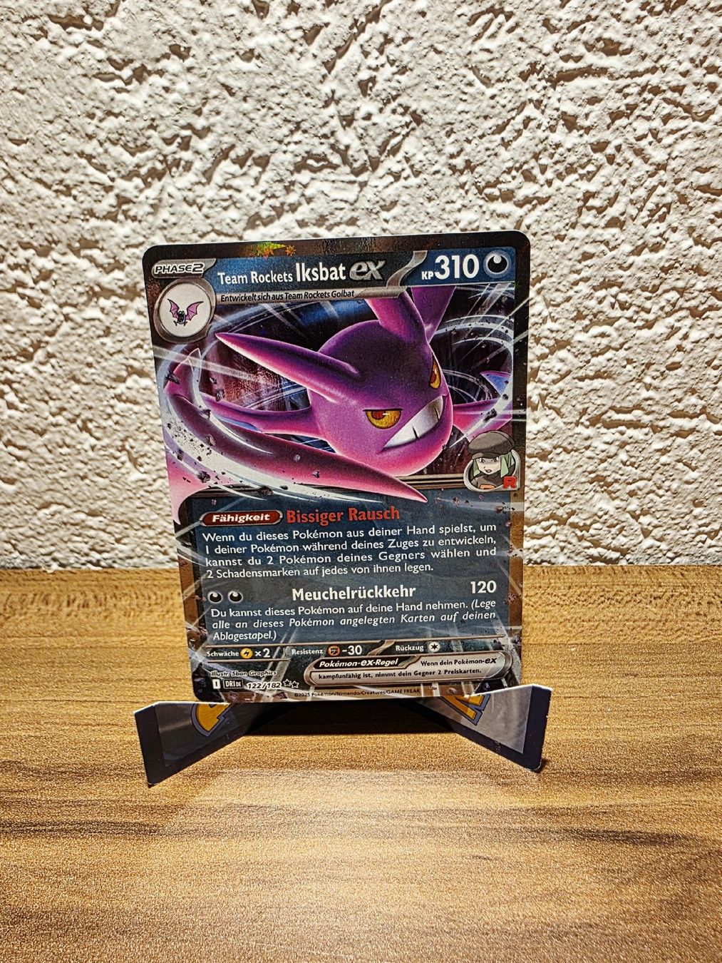 Pokémon Carte collezionabili: Team Rockets Iksbat EX 122/182 Ewige Rivalen – Nuovo (secondo la descrizione) da Turin (Salins) venduto da Meeelll01