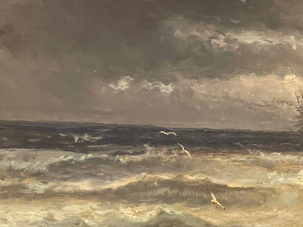 ÉMILE GODCHAUX 18601938 HUILE SUR TOILE SIGNÉ Kaufen auf Ricardo