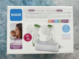 MAM 2-in-1 Double Electric Breast Pump + Philips Sterilizer