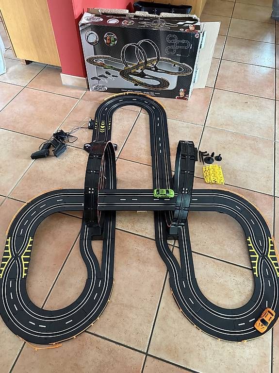 Piste: Rennautobahn Rennbahn mit Doppellouping – Usato da Schmitten FR venduto da FAJost 1
