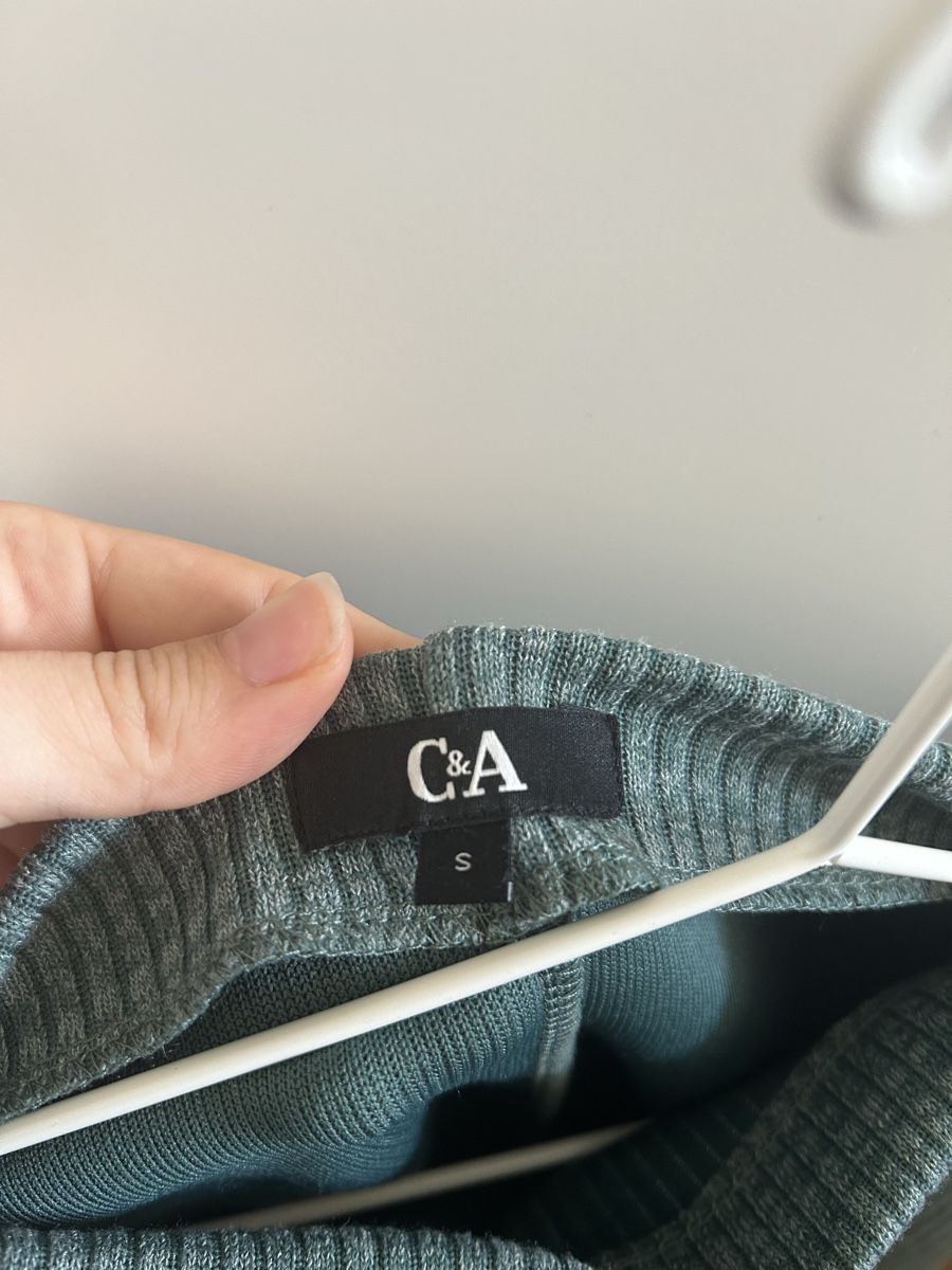 C&A Vestiti: C&A Kleid Grösse S, Blau/ Petrol – Usato da Uster venduto da xBeccax 2