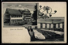 Hundwil, Gasthof z. Bären, Schlafsaal d