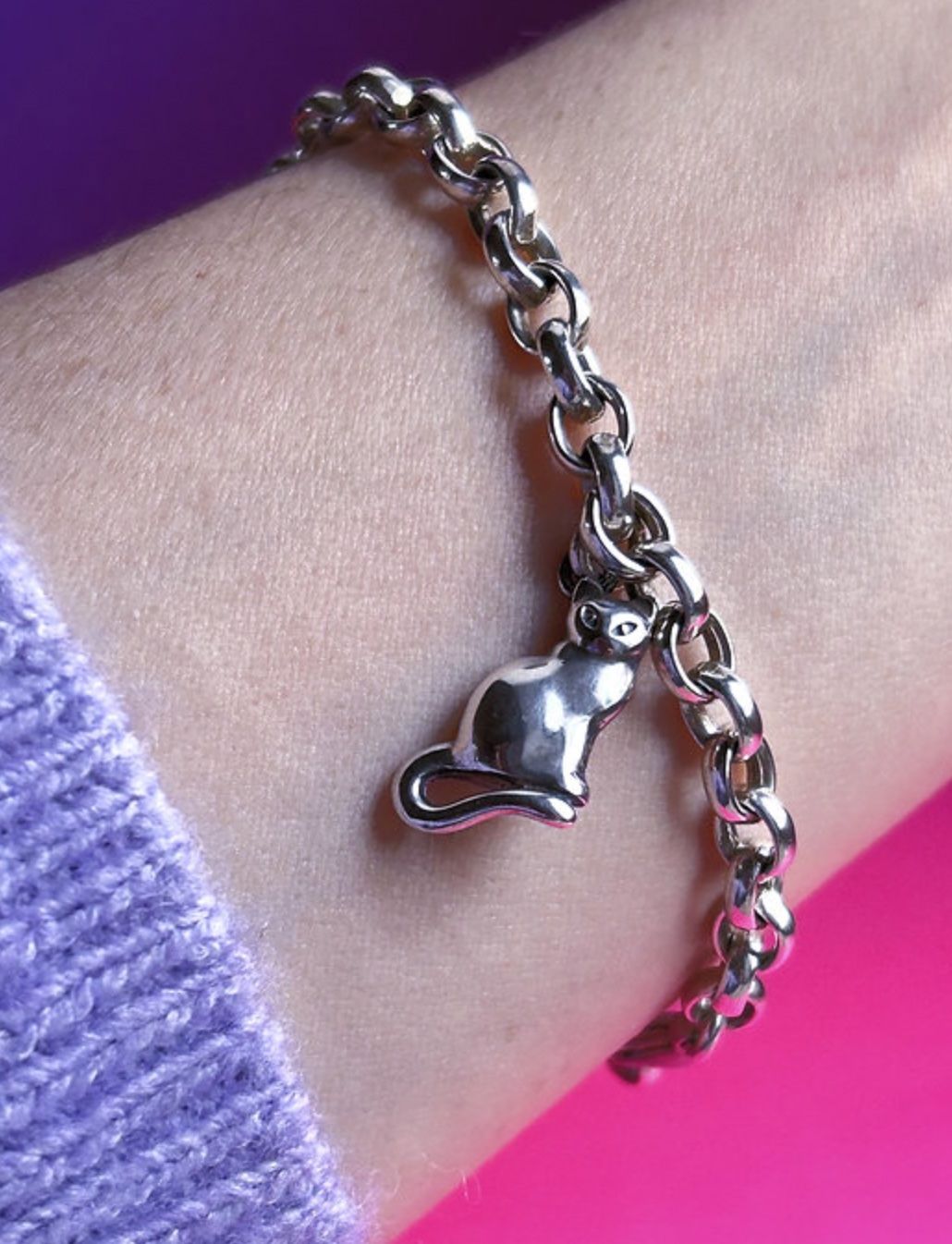 Armbänder & -reifen: Armband Katze – Gebraucht aus Laufen von Bellebellezza 4