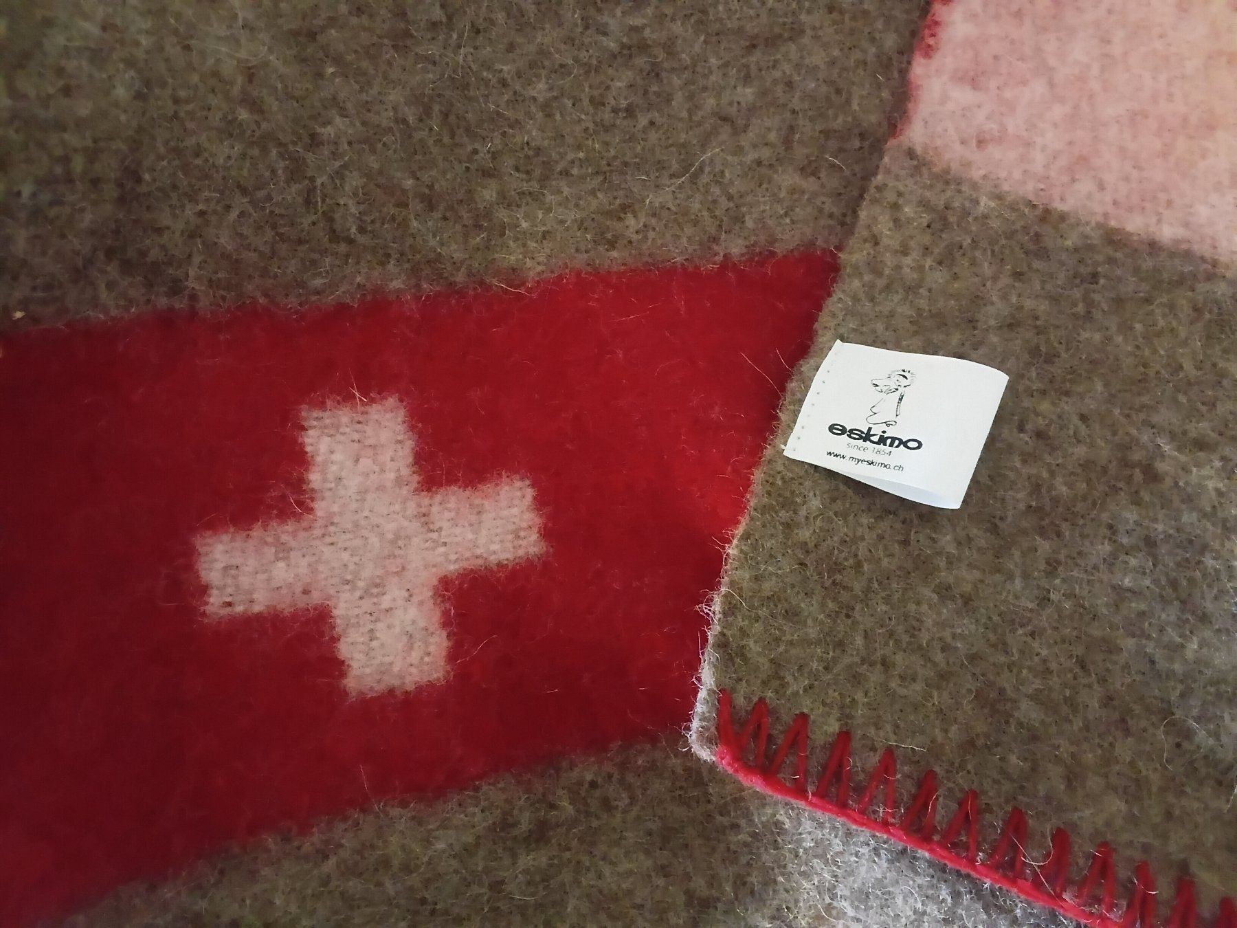 Coperte: Schurwolldecke von Eskimo mit 90 % Schurwolle – Usato da Riniken venduto da Kandergrund86 3