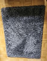 Hochfloor Teppich 120x170 cm grau, von Micasa