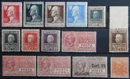 Italien ex. Kat. 259-282 * 1927/28 Kat. 65 Euro