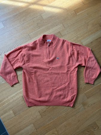 Lacoste quarter zip orange - Size 7