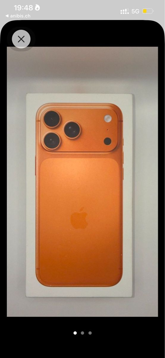 Apple Telefoni cellulari / Smartphones: Apple iPhone 17 Pro Max 2TB Cos Orange – Nuovo e nell'imballaggio originale da Villars-sur-Ollon venduto da vin_p5vs
