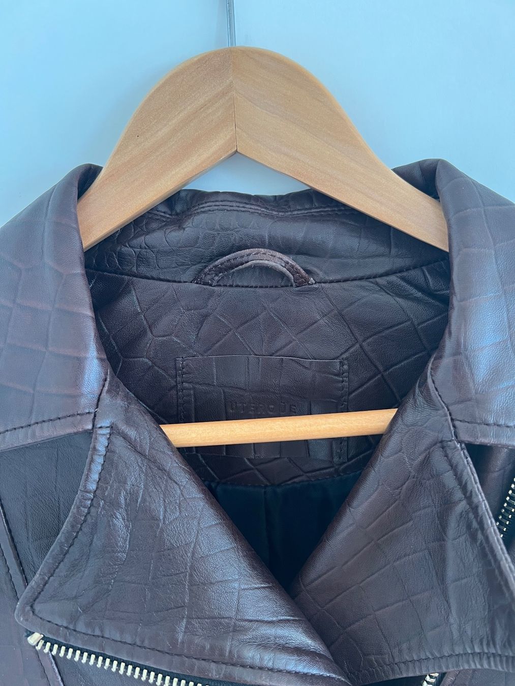 Giacche: Uterque Lederjacke, Größe XS – Usato da Schlieren venduto da tan_5tgy 4