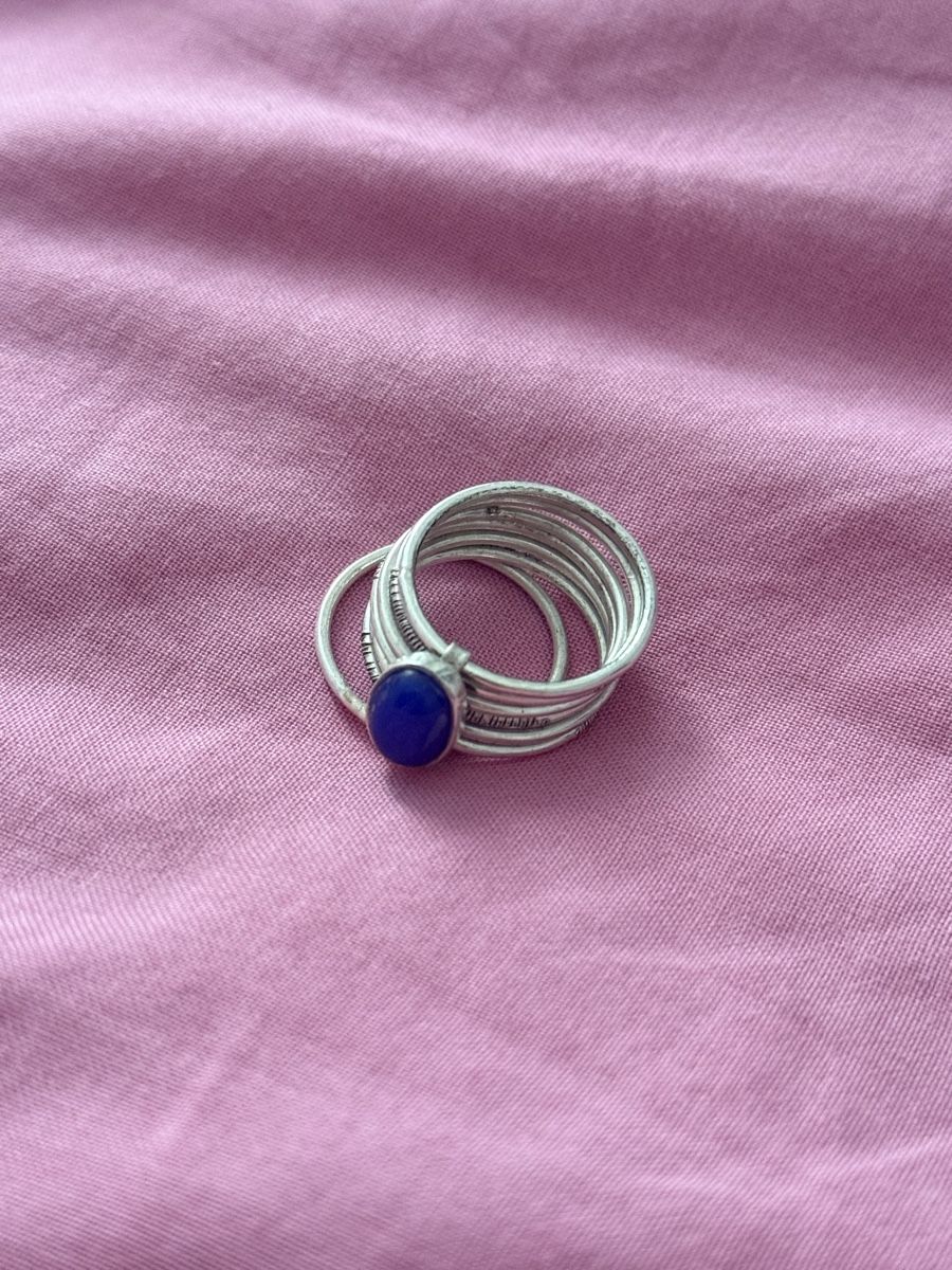 Ringe: Ring Silber mit blauem Stein – Gebraucht aus Liestal von emm_9bx7 2