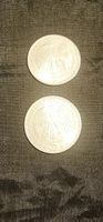 2×Silbermünzen 5 DM Deutschland 1969 Gerhard Mercator Sammlu