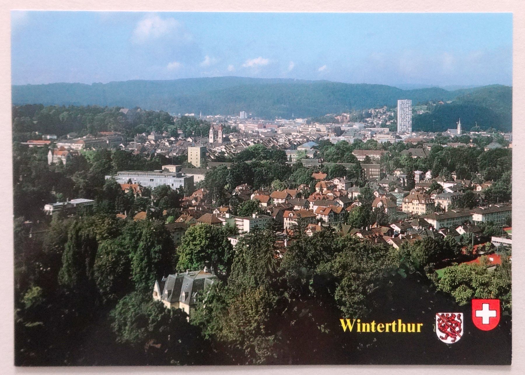 Ansichtskarten: Winterthur – Gebraucht aus Fétigny von Billy2miny
