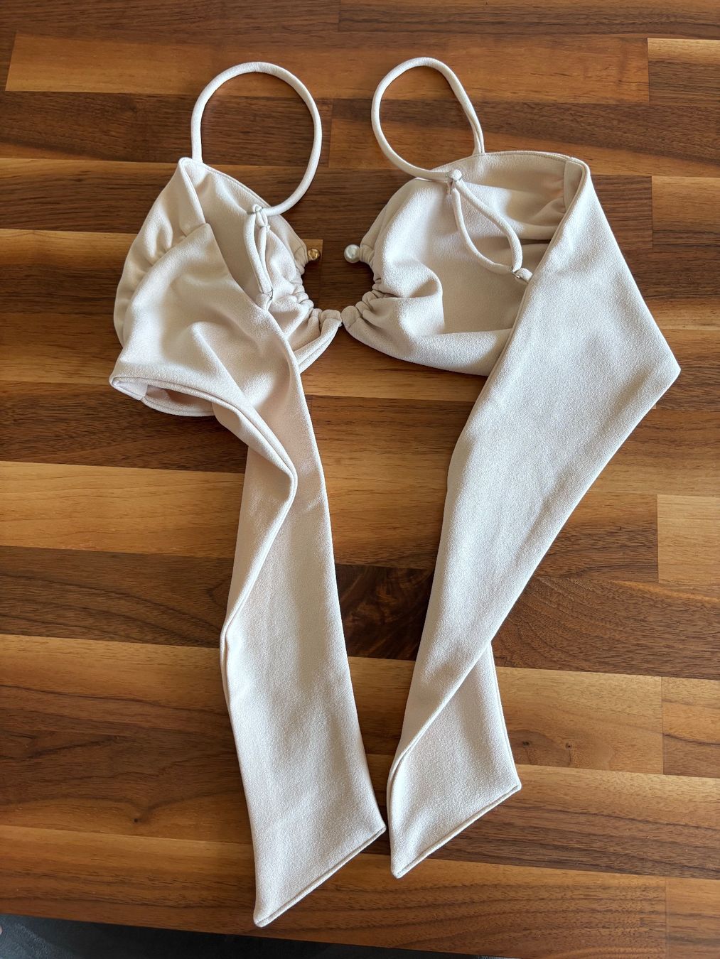 Top: Sommer Top / S /  beige – Usato da Winkel venduto da masrisa 1