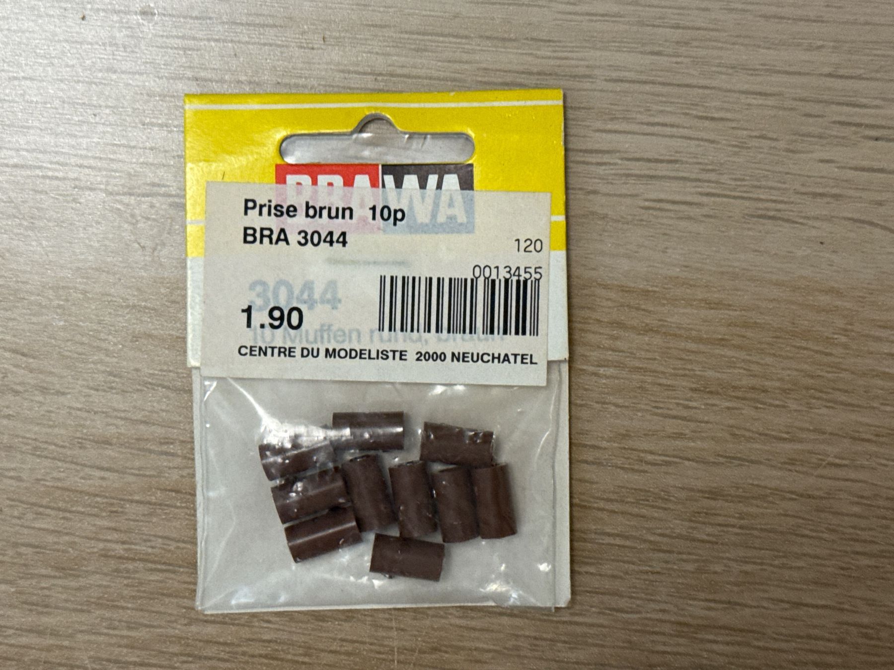 Brawa Modellini di ferrovie: Brawa 3044 prise brun H0 OVP – Usato da St-Aubin-Sauges venduto da tantome