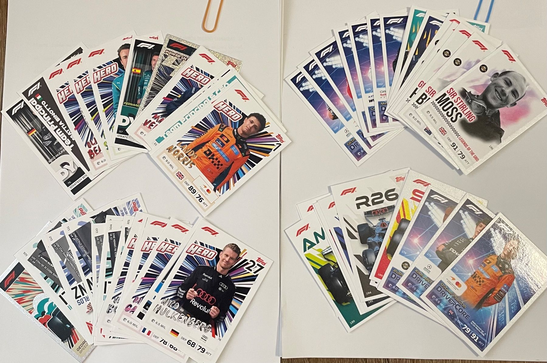 Topps Sammelbilder & Trading cards: Topps Turbo Attax 2026 / 82 Karten – Neu (gemäss Beschreibung) aus Winterthur von Nuri1