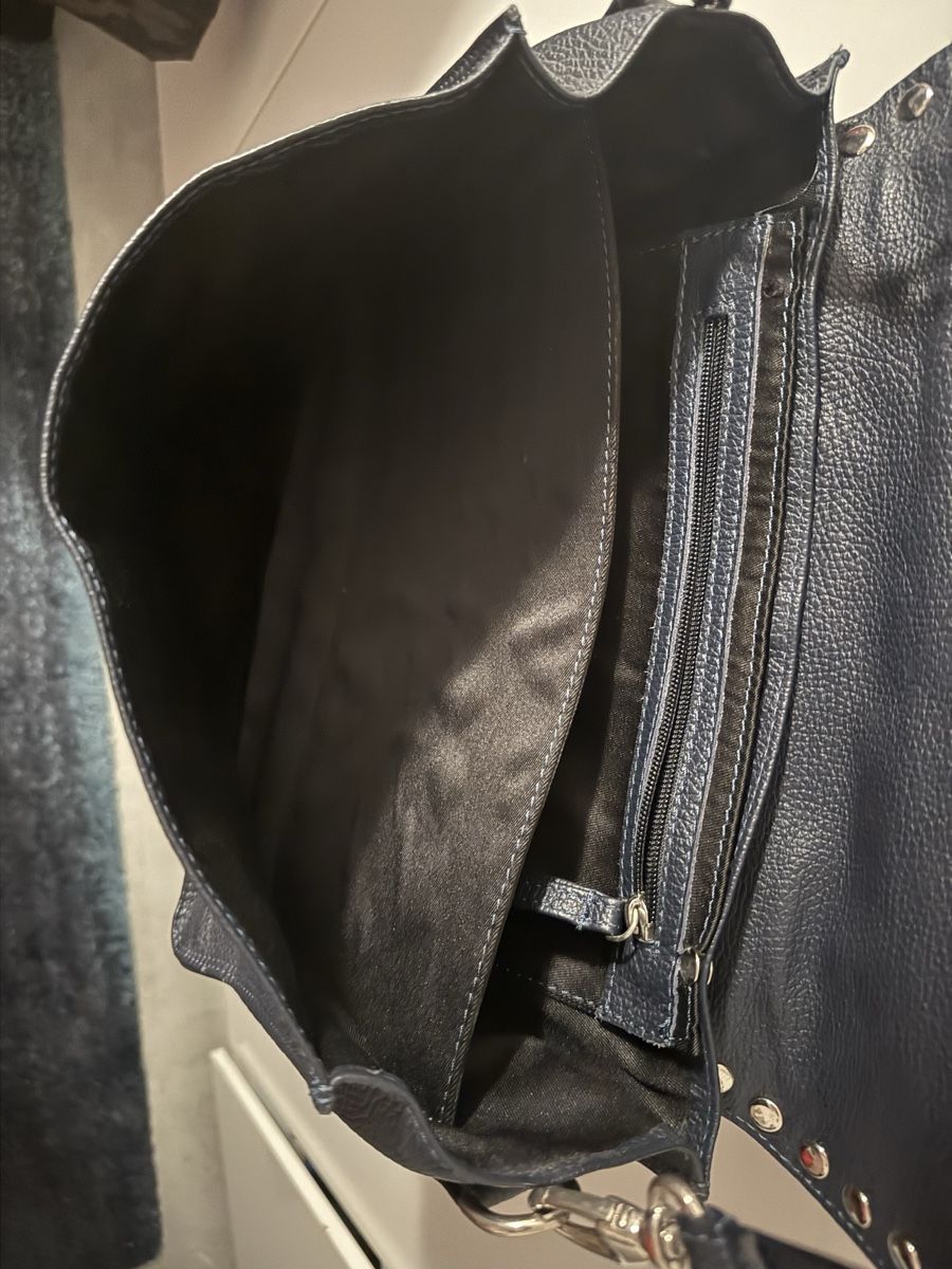 Borse da donna: Borsa blu modello postina  – Usato da Maggia venduto da Violettra 1