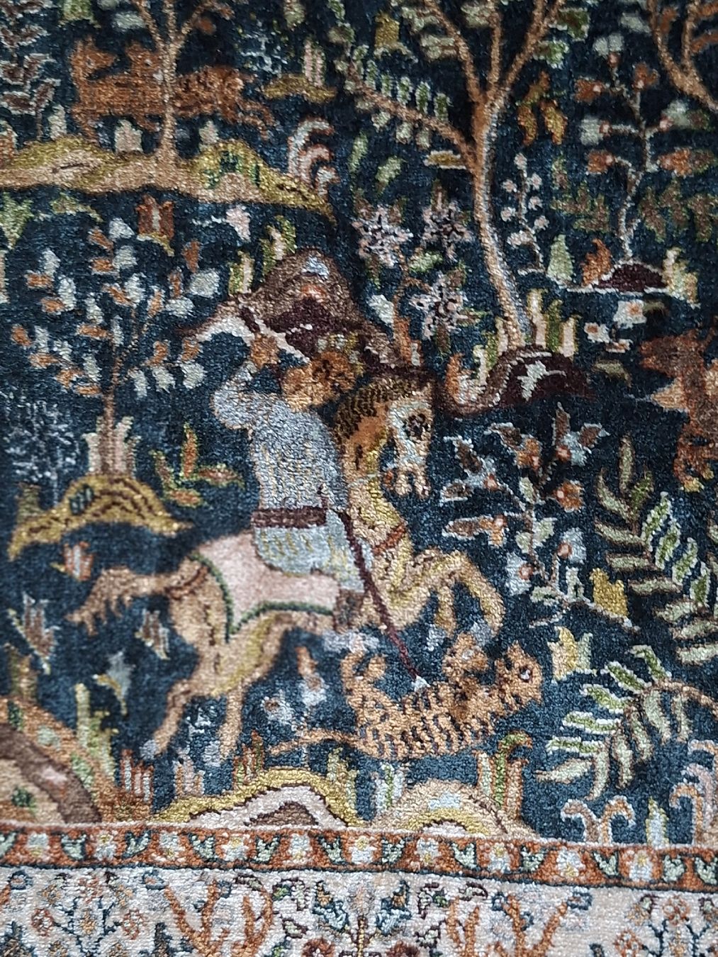 Teppiche: Indischer Wandteppich mit Reiter Motiven – Gebraucht aus Greifensee von rodolfo25 2