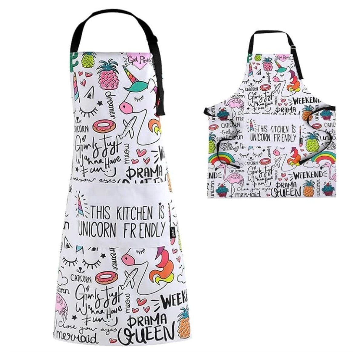 Grembiuli: Tablier de cuisine Licorne – Nuovo e nell'imballaggio originale da Châtelaine venduto da suisseshopping