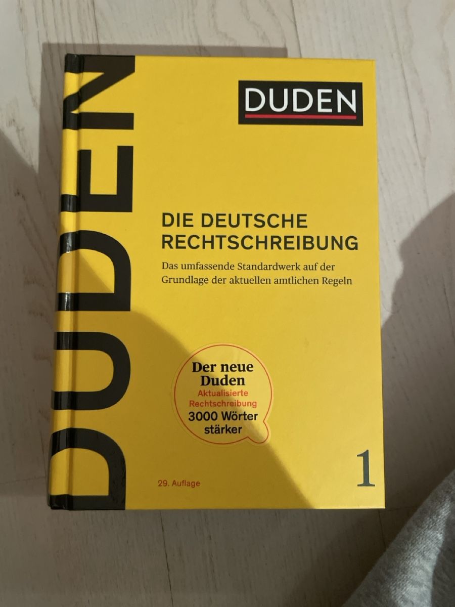 Libri: Duden - Die deutsche Rechtschreibung – Nuovo (secondo la descrizione) da Steinach venduto da ariana.xe