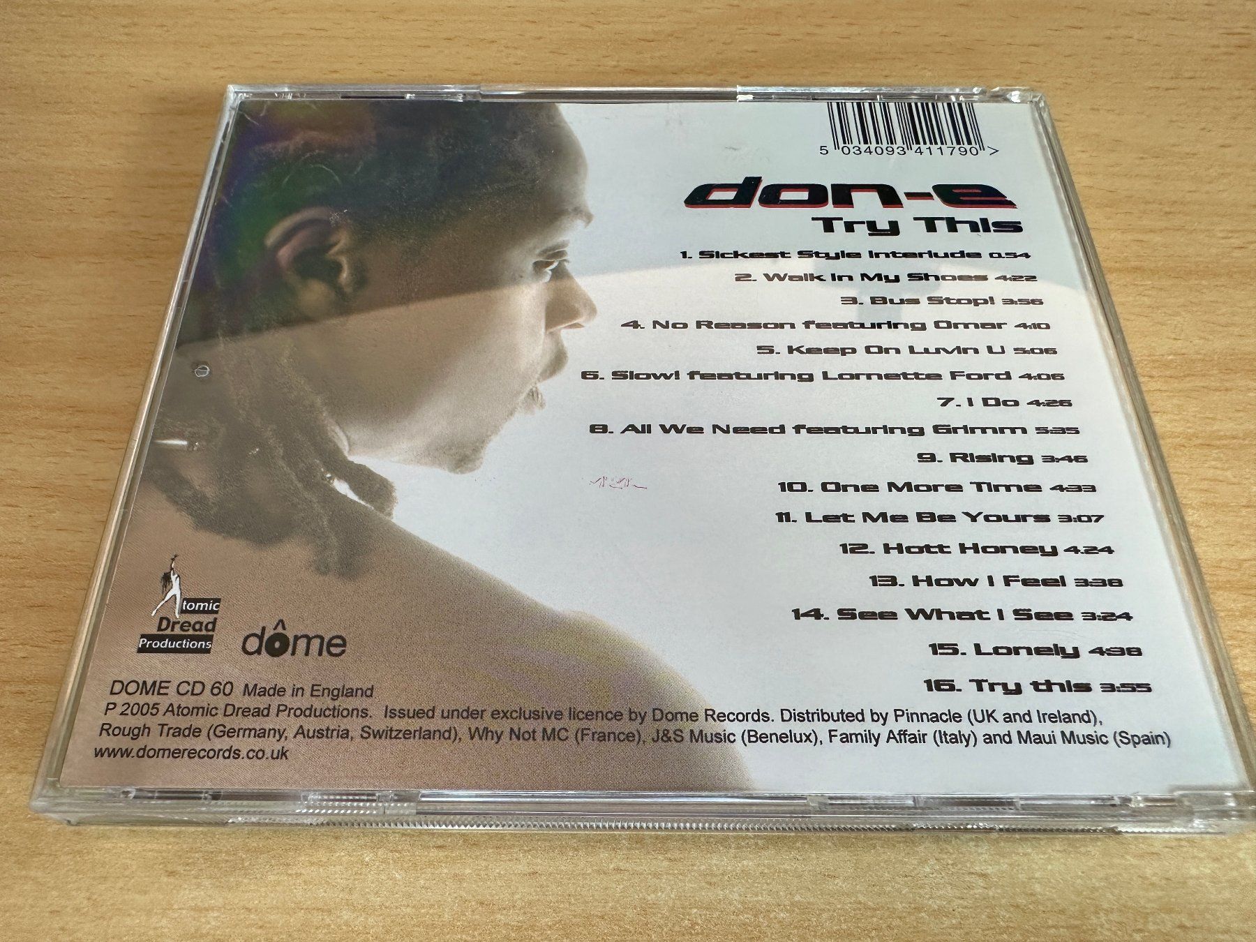 CD: DON-E – Try This – Usato da Rikon im Tösstal venduto da Alpenmutz 1
