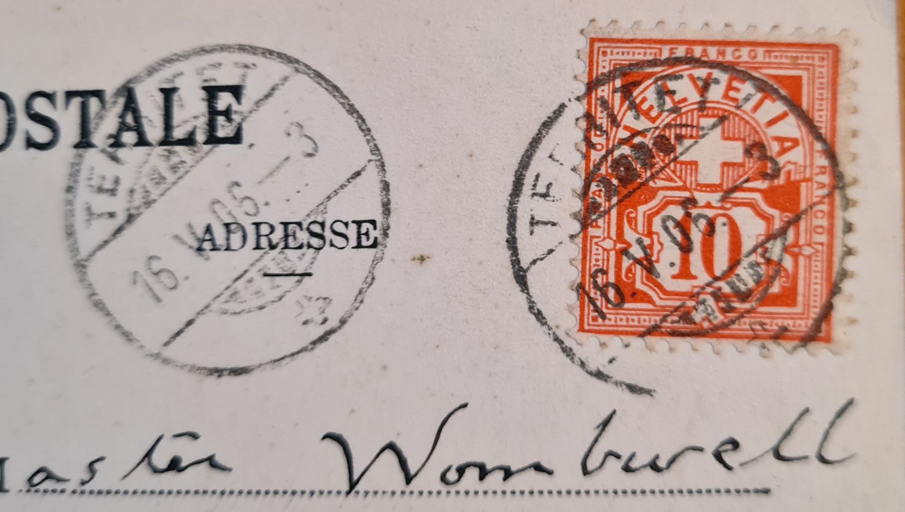 Cartoline postali: Les Cygnes du Lac Léman 1905 – Usato da Ebikon venduto da Donar50 2