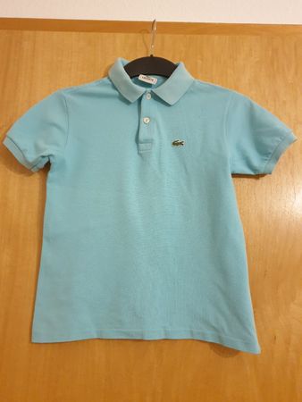 Polo garcon, 140cm/10ans, Lacoste, coton, bon état 