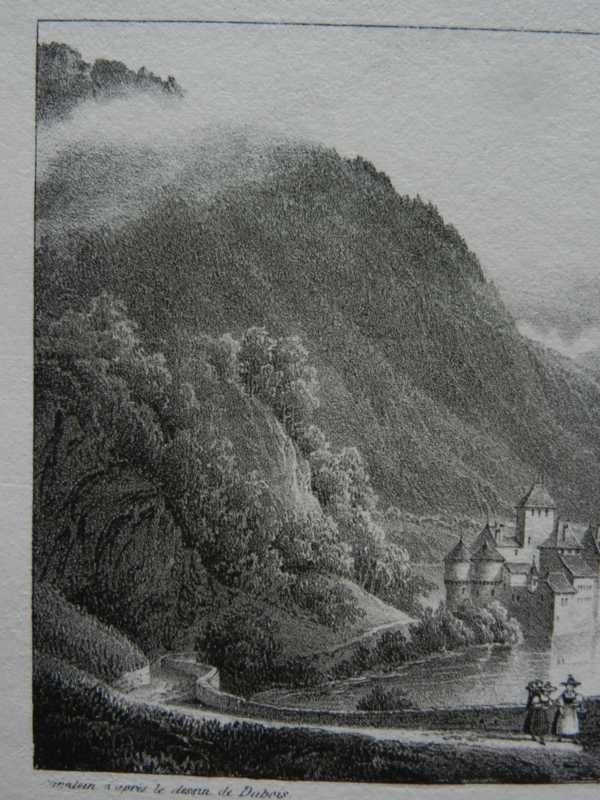 Incisioni: Château de Chillon von Dubois – Usato da Risch venduto da Rischli15 3
