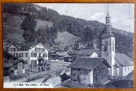 Val D'illiez - Café Communal sur La Place 1923