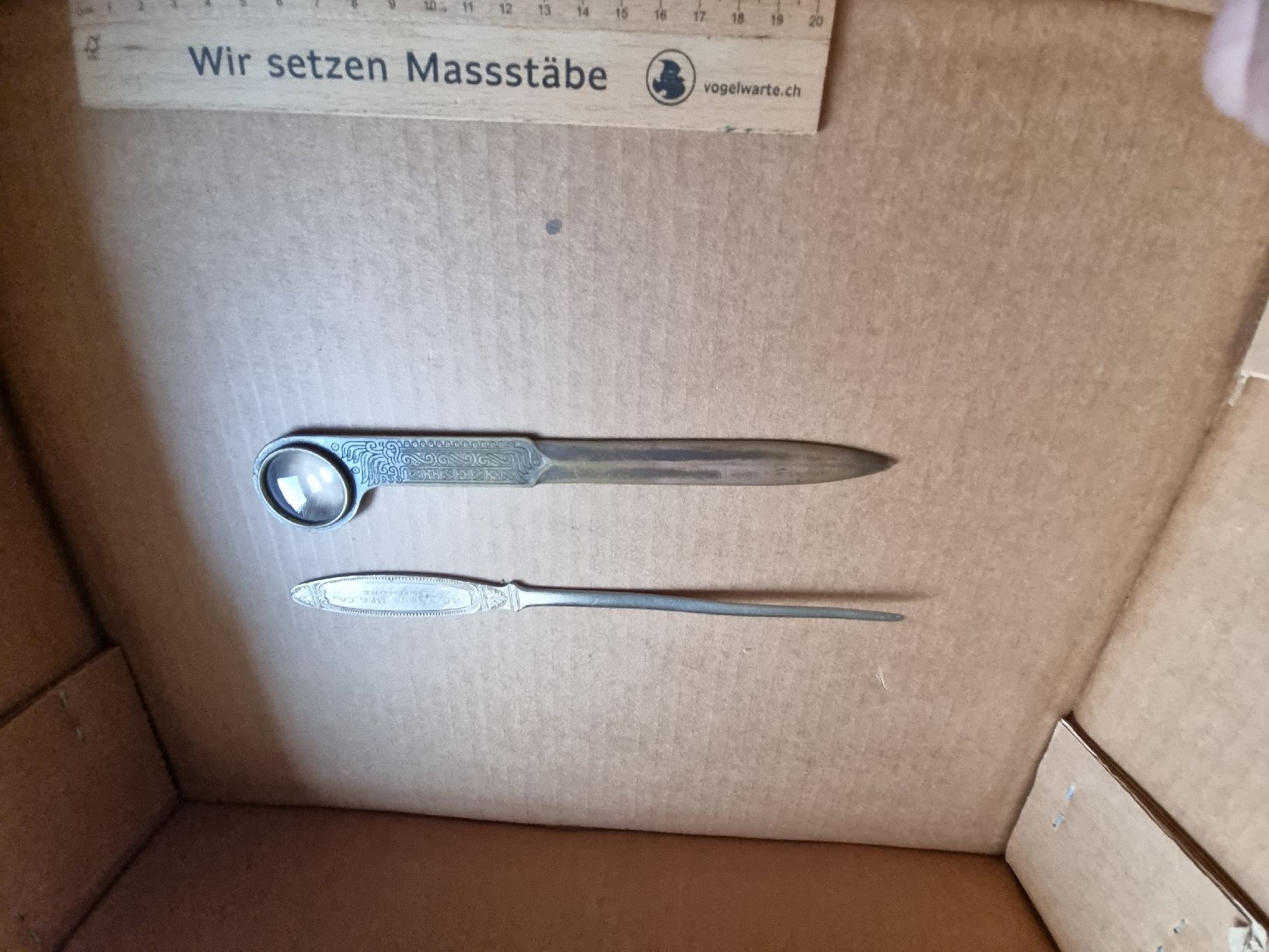 Altro materiale per ufficio: Brieföffner 2 stk – Usato da Schaffhausen venduto da Leveron13 1