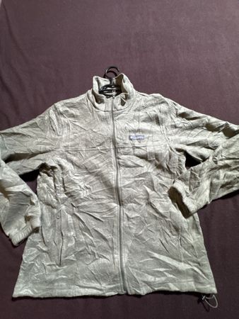 Veste polaire Columbia gris clair vert L 