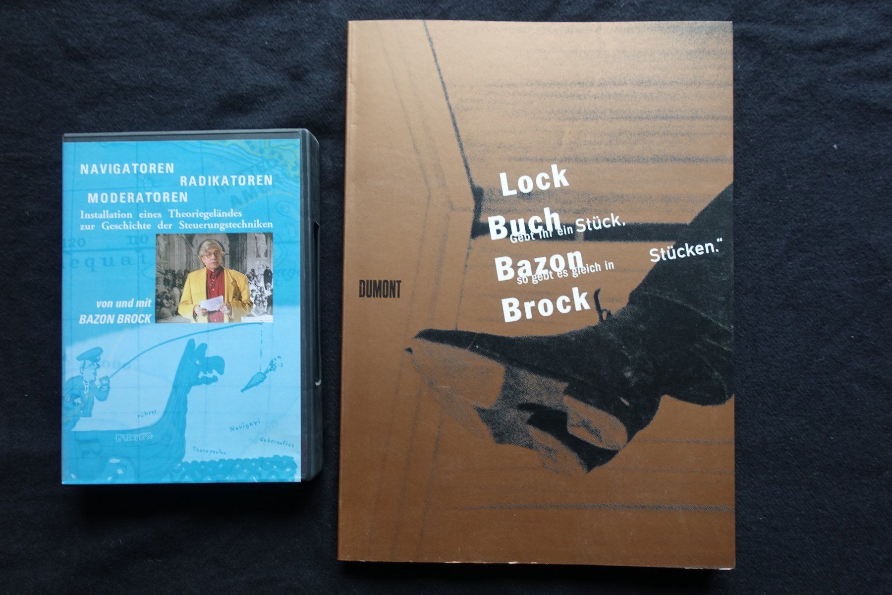 Bücher: Bazon Brock: Lock Buch und 3xDVD – Gebraucht aus Gutenswil von Optico