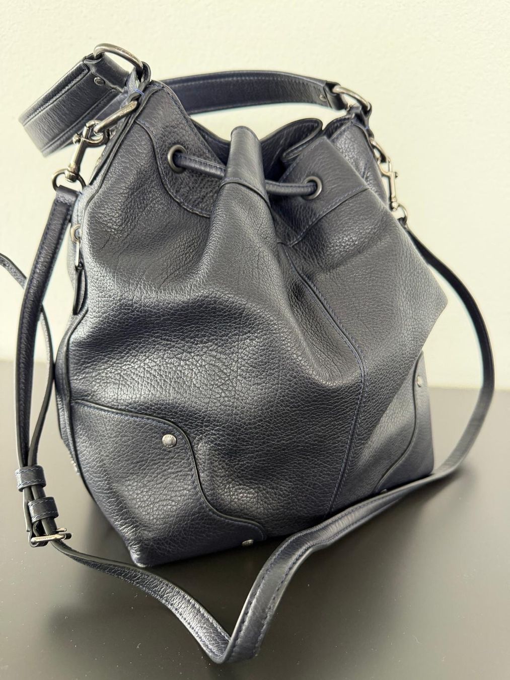 Coach Taschen für Damen: Coach Bucket Bag, blau – Gebraucht aus Liestal von KUBULI28 1