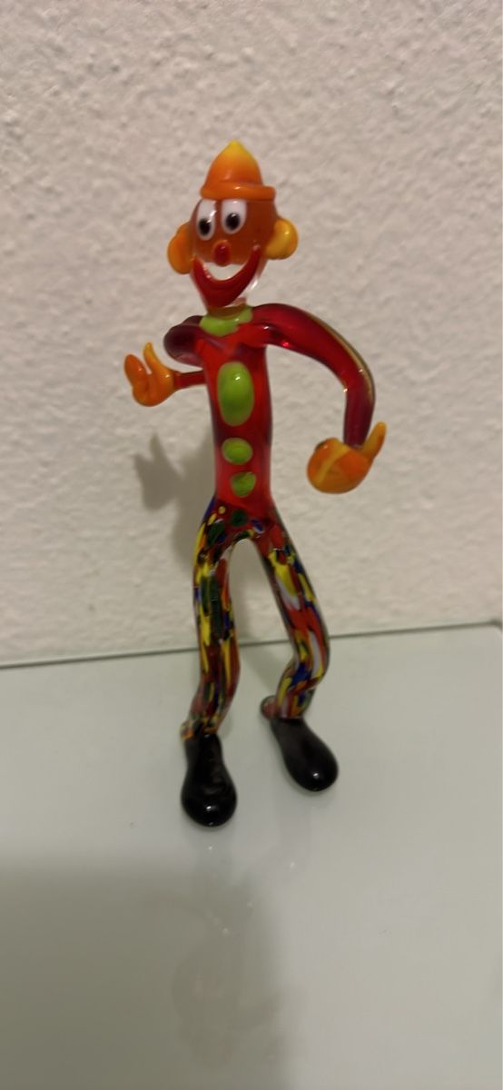 Murano Statuette: Clown Murano Glas. – Usato da Bützberg venduto da Chisco