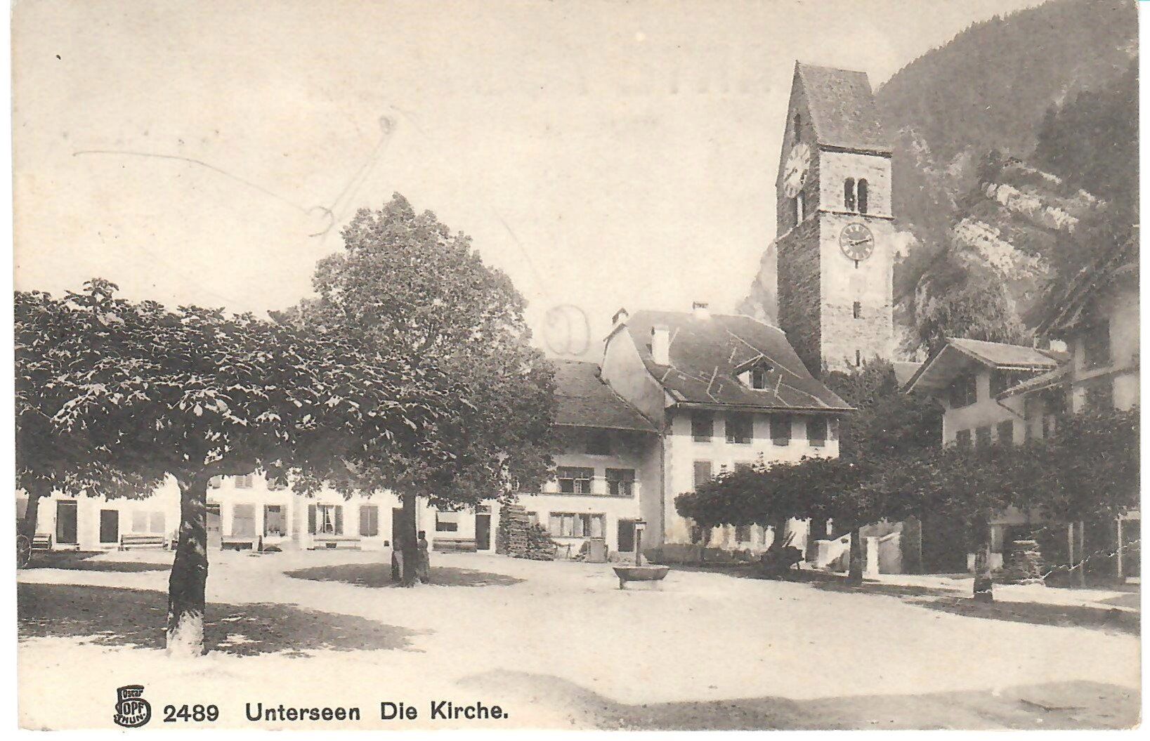 Cartoline postali: Unterseen bei Interlaken – Usato da Zweisimmen venduto da jakobsweg