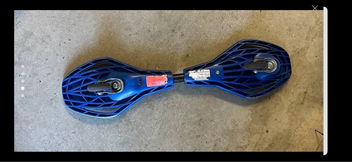 Skateboards: Blue Waveboard – Usato da Wittenwil venduto da lia_7fpb 3