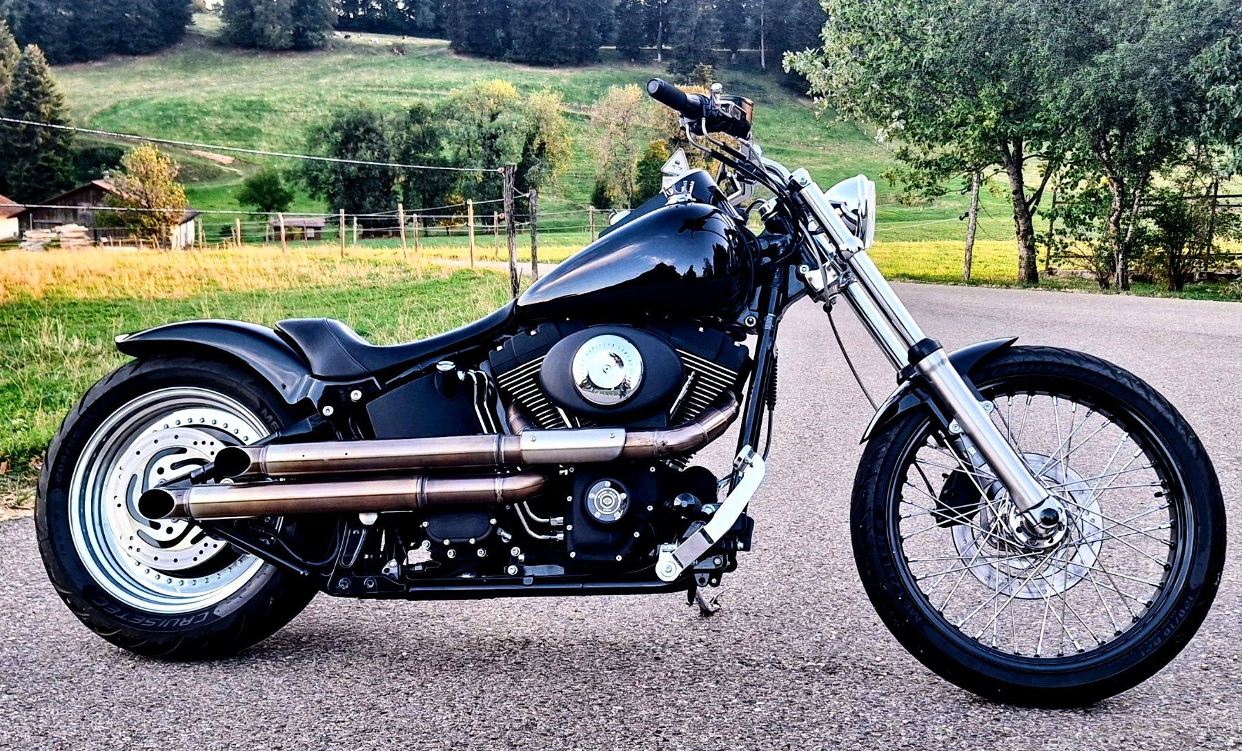 Harley-Davidson Chopper: Harely Davidson 1450 Night Train – Gebraucht aus Soubey von cbr900rr01