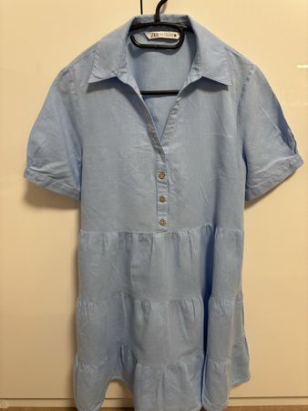 Zara Kleid, hellblau, Grösse M, Sommerkleid, Top Zustand!