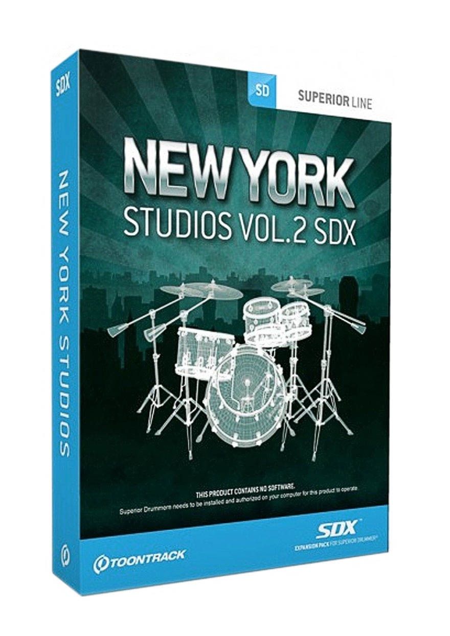 Software: TOONTRACK NEW YORK STUDIOS VOL.2 SDX – Nuovo e nell'imballaggio originale da Petit - Lancy venduto da Klettos