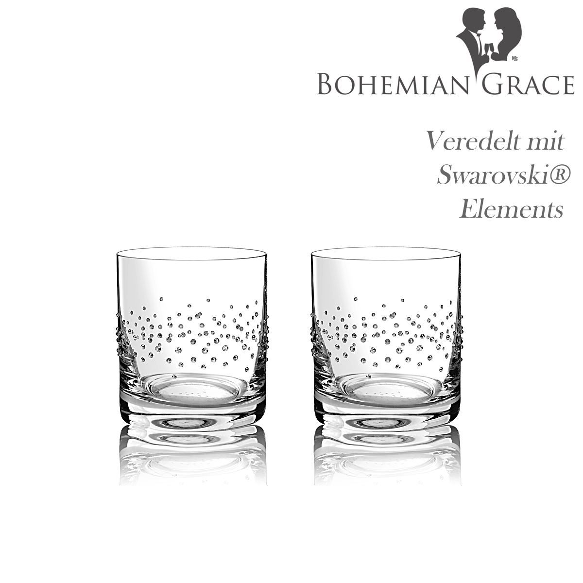 Bicchieri: Trinkglas 2Stk Gläser Bohemian Grace TAB – Nuovo e nell'imballaggio originale da Wettingen venduto da kochshop