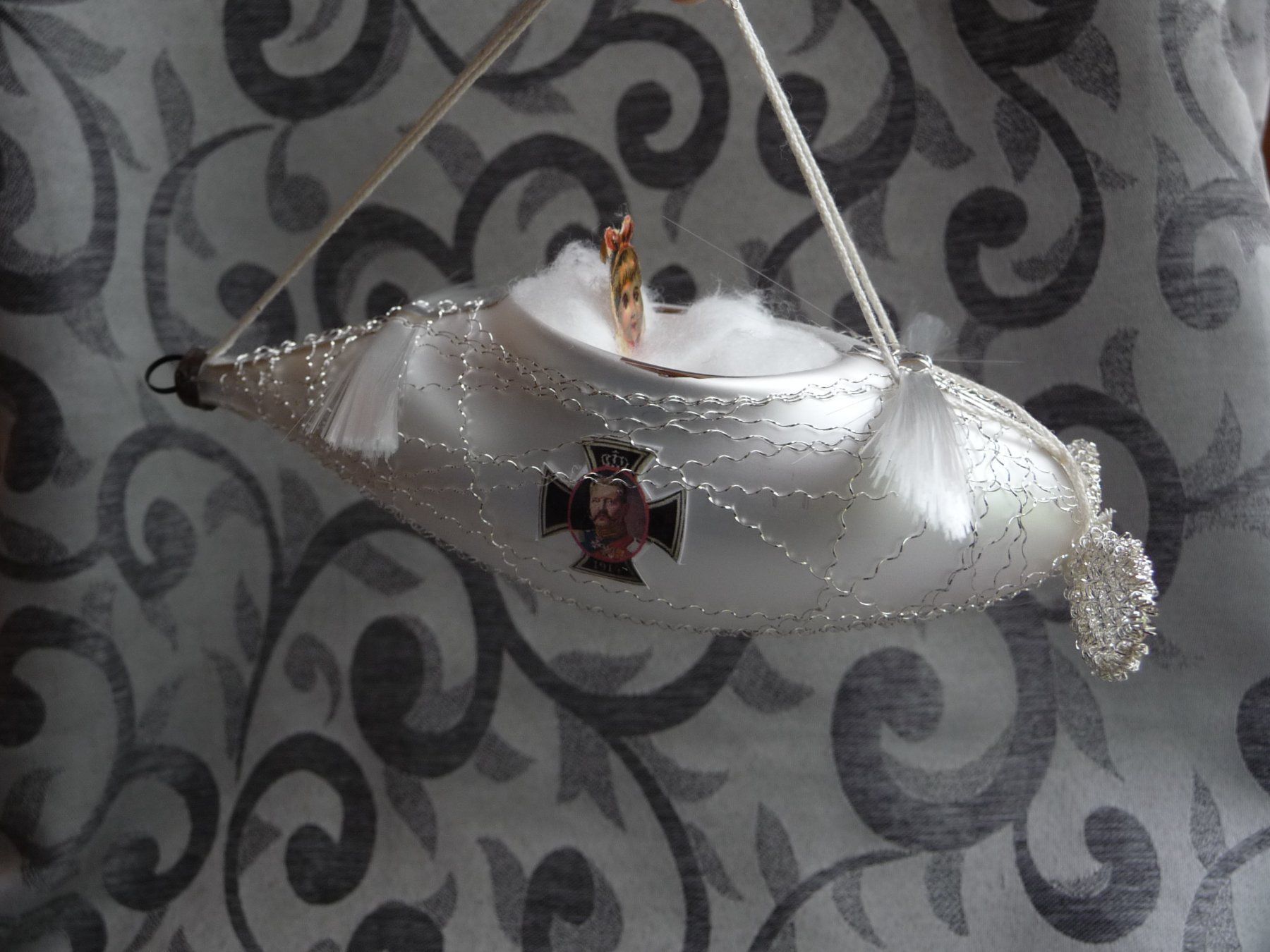 Tutte le decorazioni: Flugzeug nostalgischer Christbaumschmuck – Nuovo e nell'imballaggio originale da Alpnach Dorf venduto da marvo 8