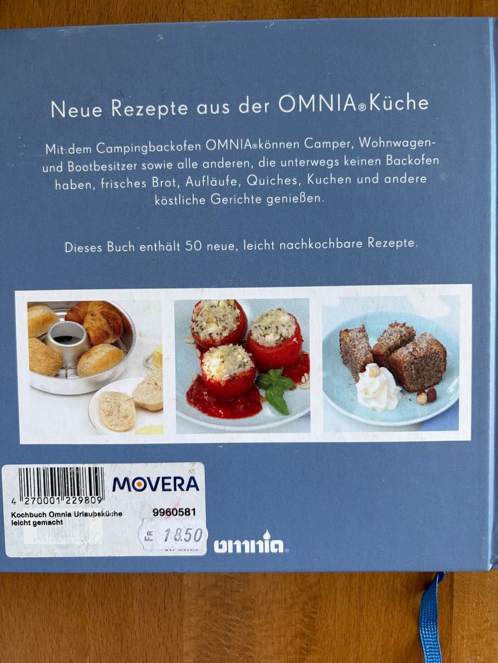 Omnia Teglie da forno: Omnia Backofen Set mit Zubehör und Kochbuch – Nuovo (secondo la descrizione) da Zug venduto da Christina7 3