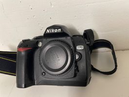 Digitalkamera Nikon D70 Gehäuse gebraucht schwarz