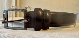 🎁The Manual Co Leder Gürtel dunkelbraun🎄🎄🎄🎄🎄