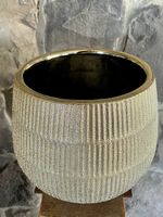 Blumentopf, Übertöpfe in schönem Gold/NEU/OVP