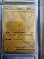 Carta Pokémon Mega Darkrai EX dorata edizione speciale